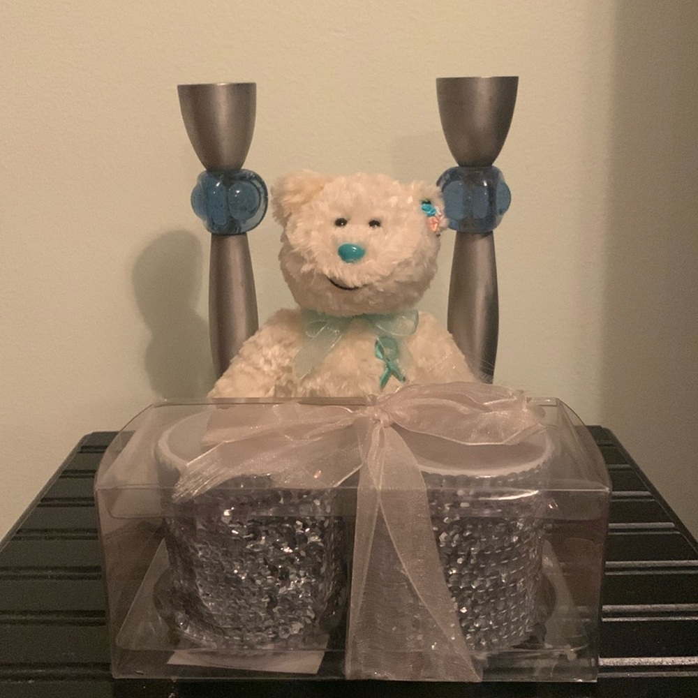 NEW candle set & 2 candle stick